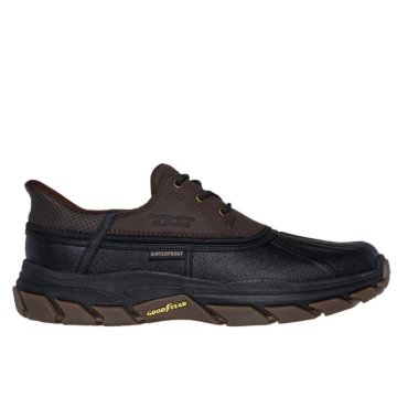 (image for) Skechers Slip-ins Relaxed Fit: Respected Jace - Chocolate / Black