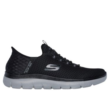 (image for) Skechers Slip-ins Summits High Range - BLACK / CHARCOAL